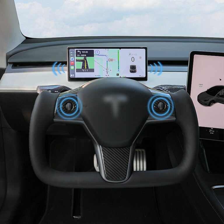 Model 3/Y FY9 Carplay Dashboard Touch Screen With Front Camera – Evmod